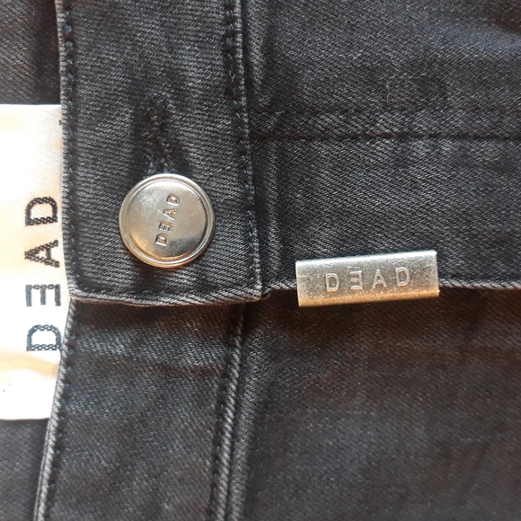 Dead Brand women's jeans size 12 black - Picture 2 of 6